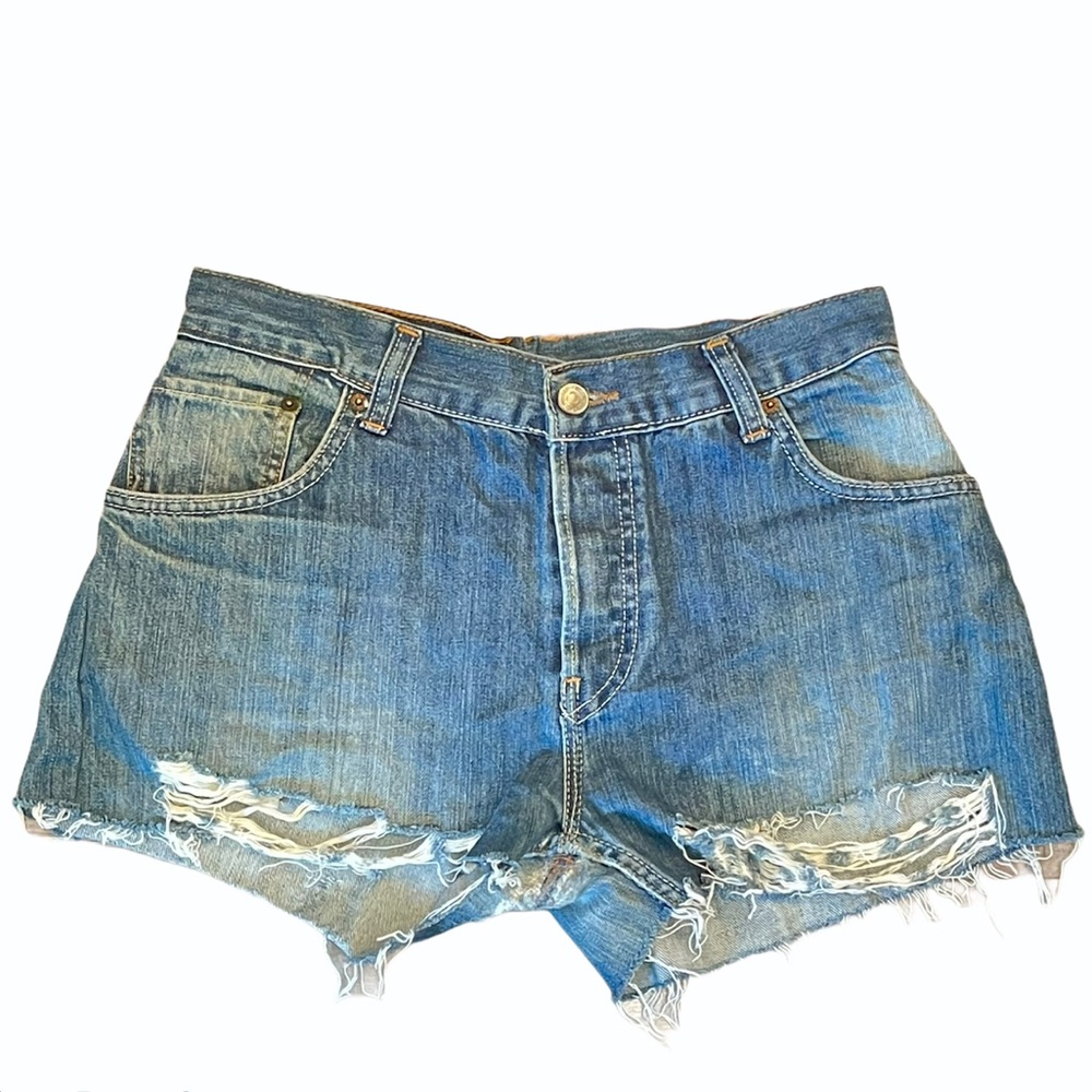Levi's Blue Jean Shorts